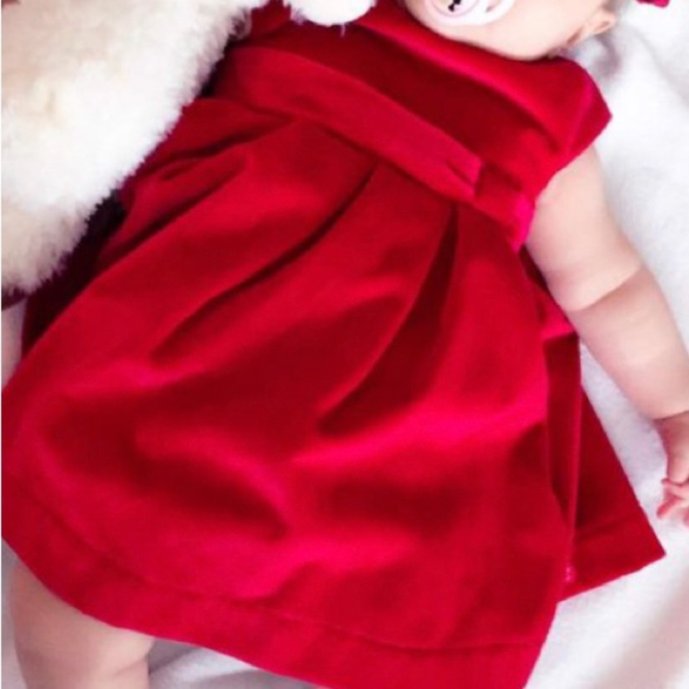 Christmas dress from OBaïBi Okaidi baby ,Size 12 months.